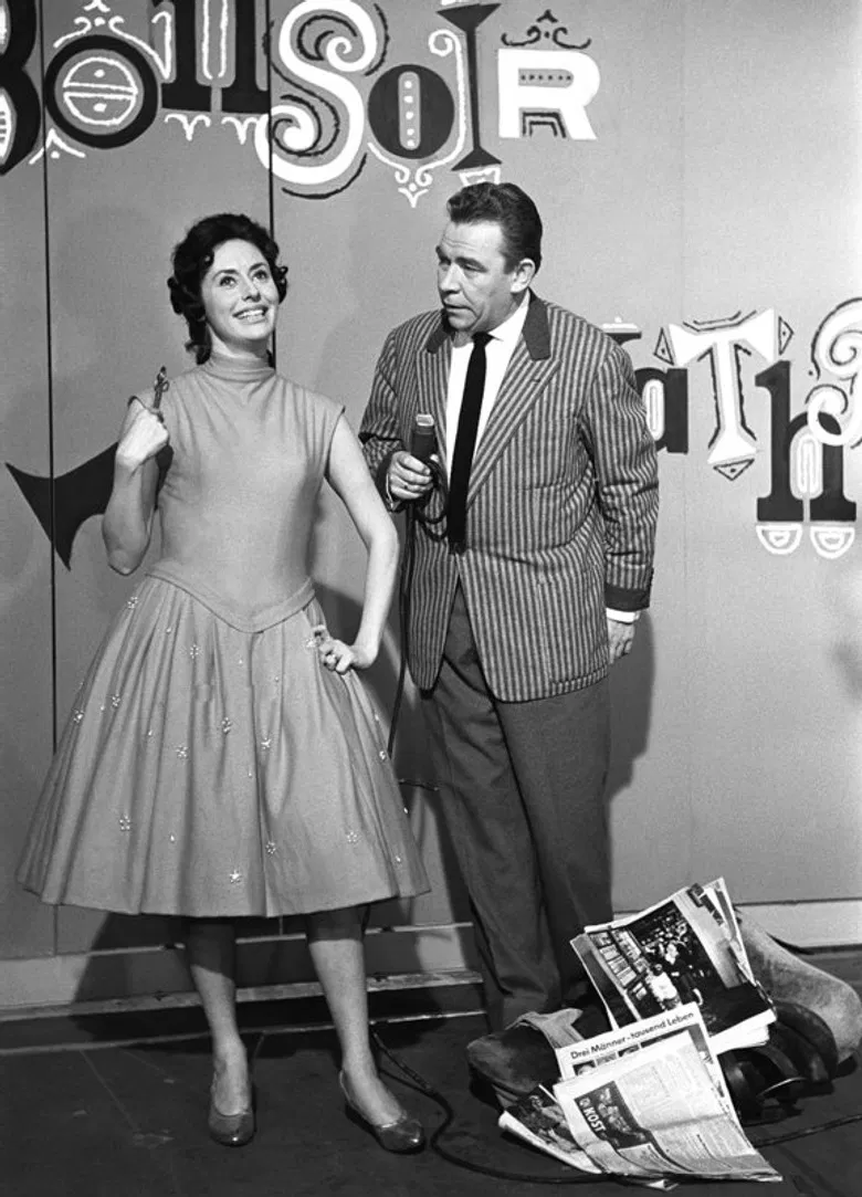 Montagsmaler, Telespiele, Flitterabend poster background