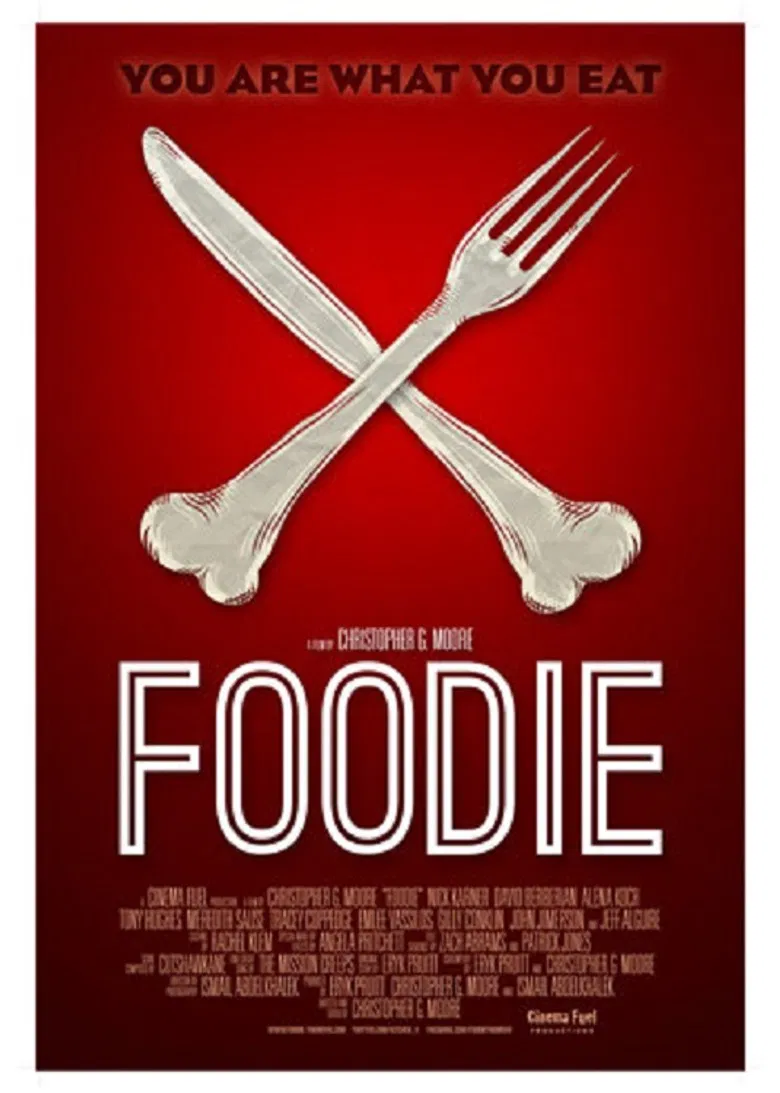 Foodie poster background
