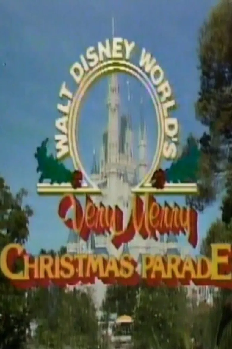 Walt Disney World's Very Merry Christmas Parade poster background