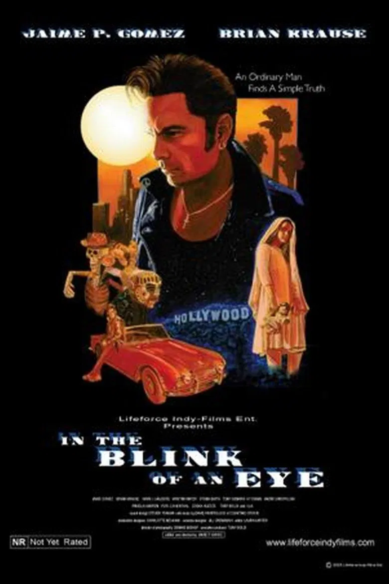 In The Blink Of An Eye poster background