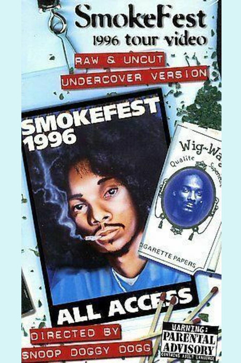 Snoop Doggy Dogg: Smokefest 1996 Tour Video poster background