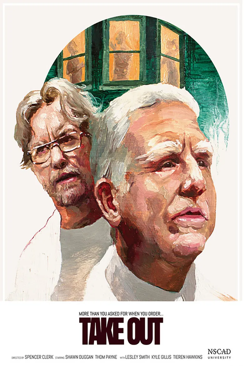 Take Out poster background