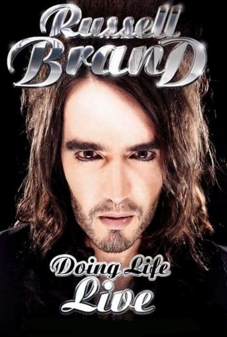 Russell Brand: Doing Life Live poster background