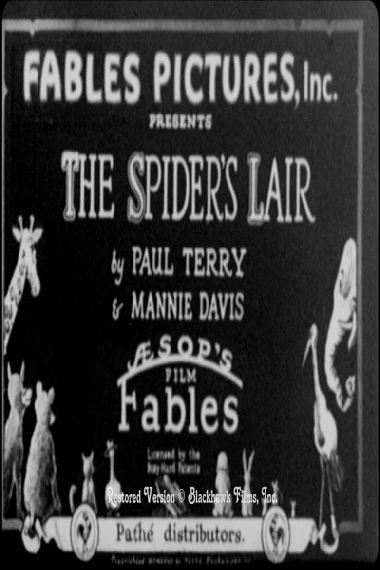 The Spider's Lair poster background