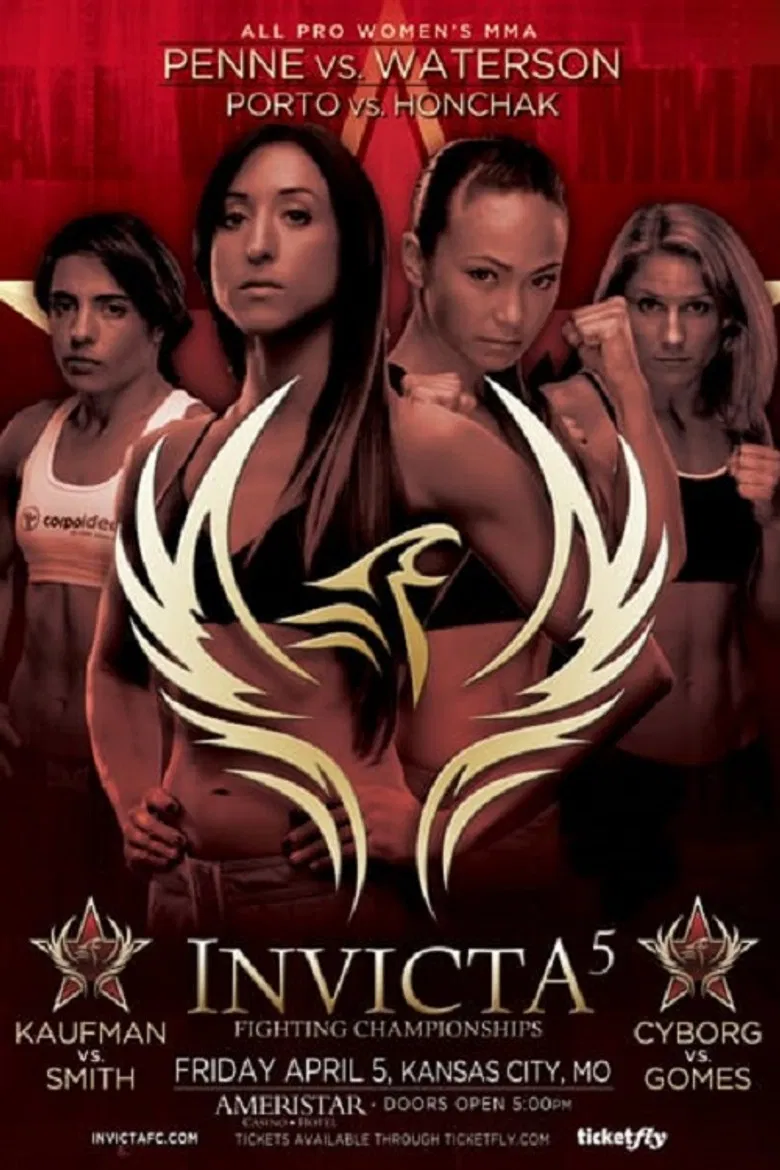 Invicta FC 5: Penne vs. Waterson poster background