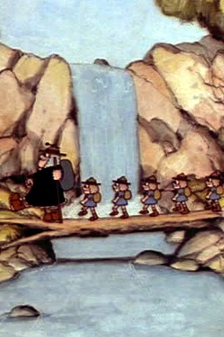 The Old Lady's Camping Trip poster background