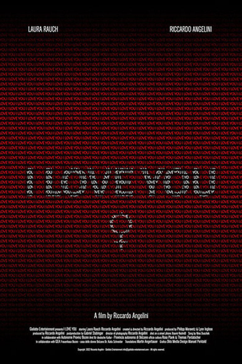 I Love You poster background