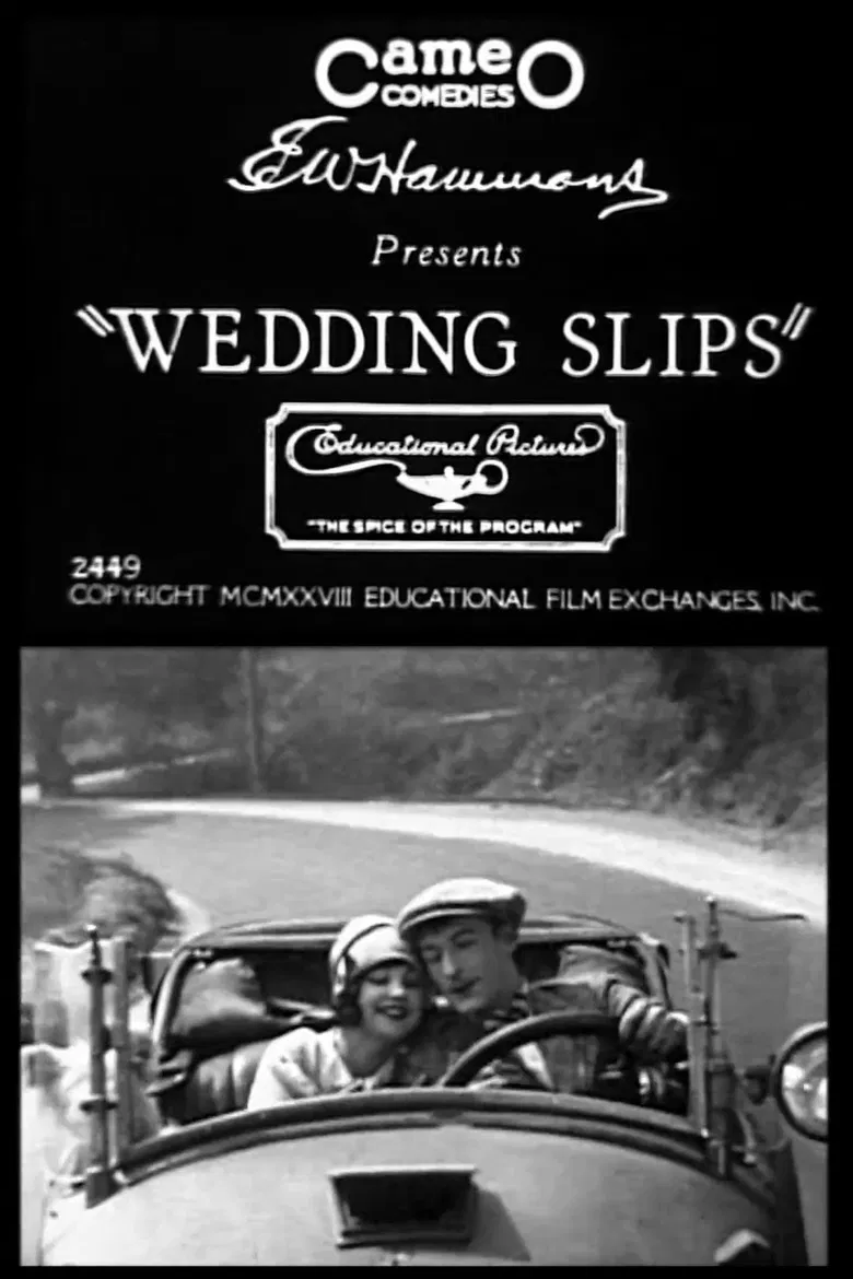 Wedding Slips poster background