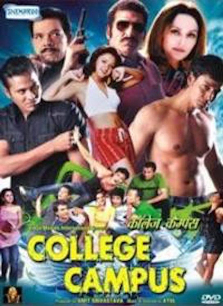 College Campus poster background