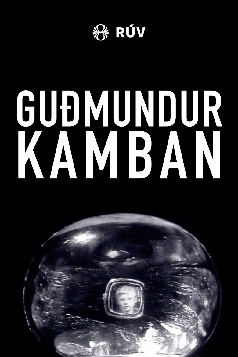 Gudmundur Kamban poster background