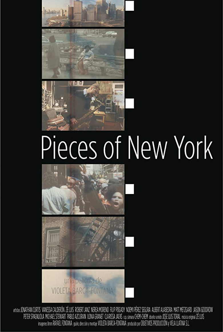 Pieces of New York poster background