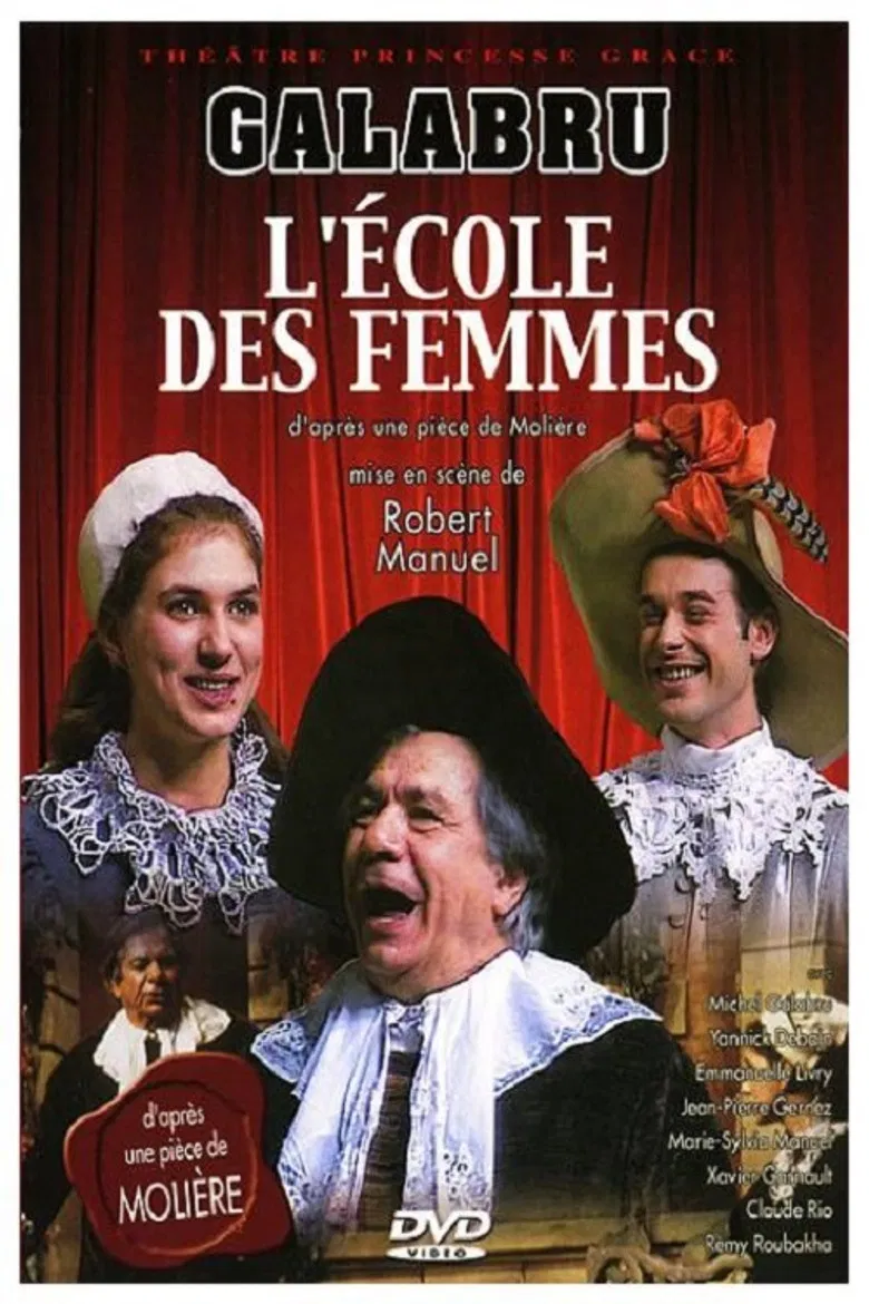 L'École des femmes poster background