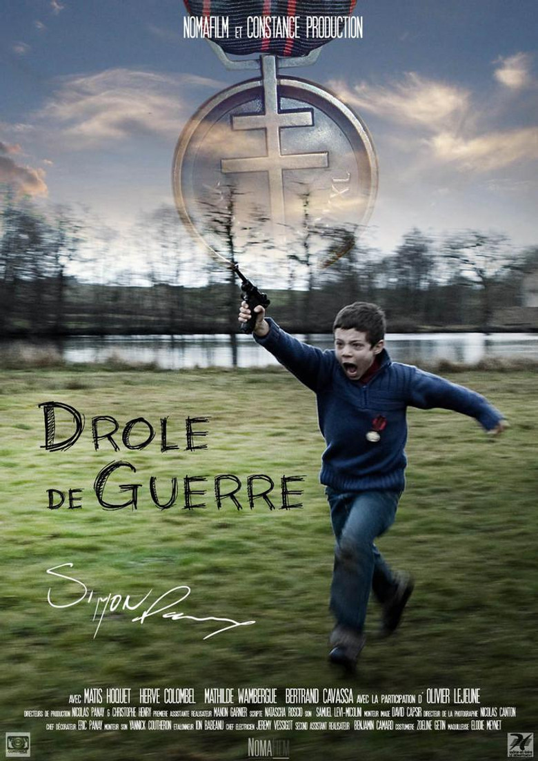 Drôle de guerre poster background