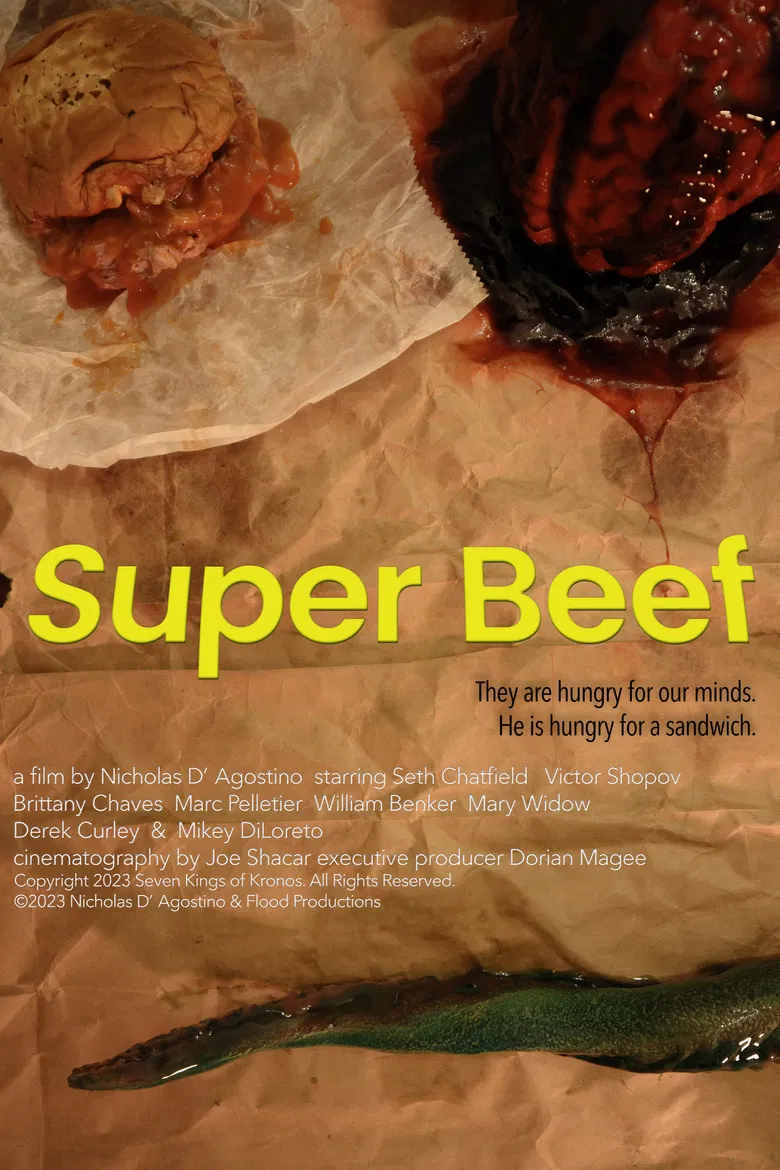 Super Beef poster background