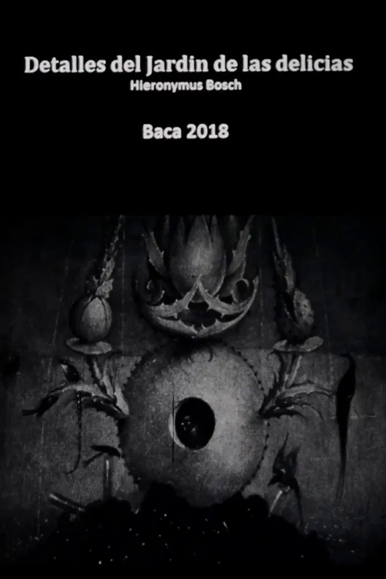 Details of the garden of delights poster background