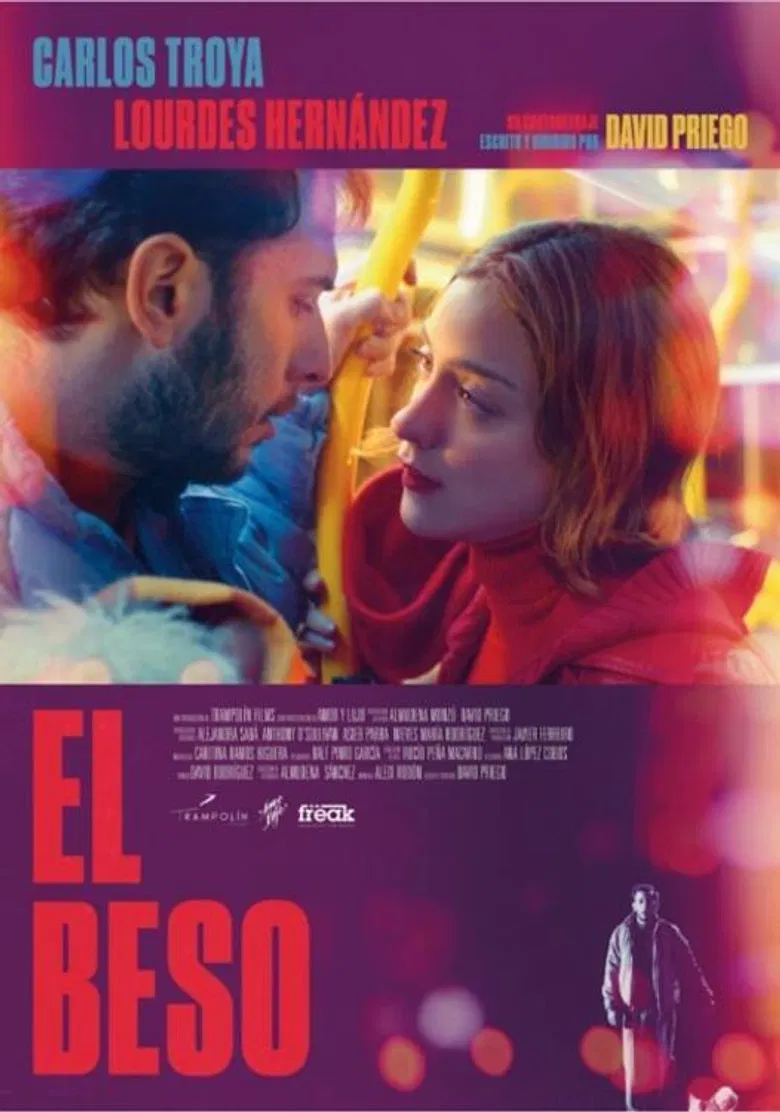 El Beso poster background