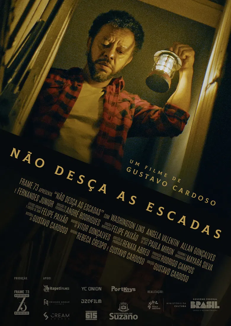 Não Desça as Escadas poster background