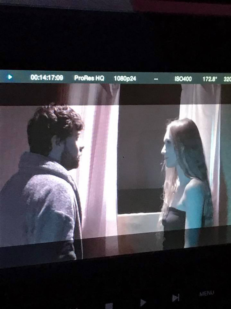 Luces poster background