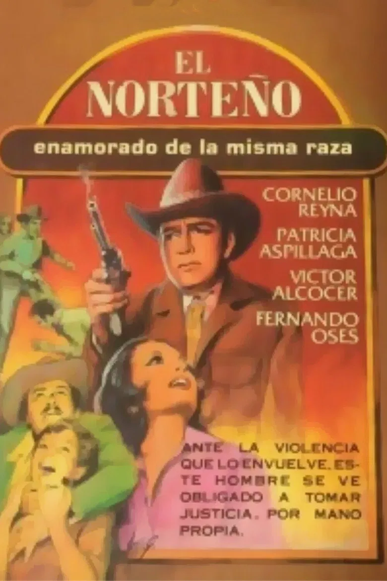 El norteño enamorado poster background