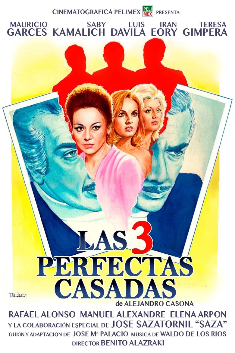 Las tres perfectas casadas poster background