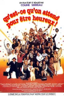 Qu'est-ce qu'on attend pour être heureux! poster background