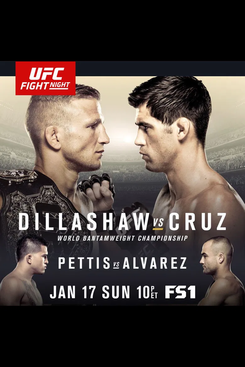 UFC Fight Night 81: Dillashaw vs. Cruz poster background