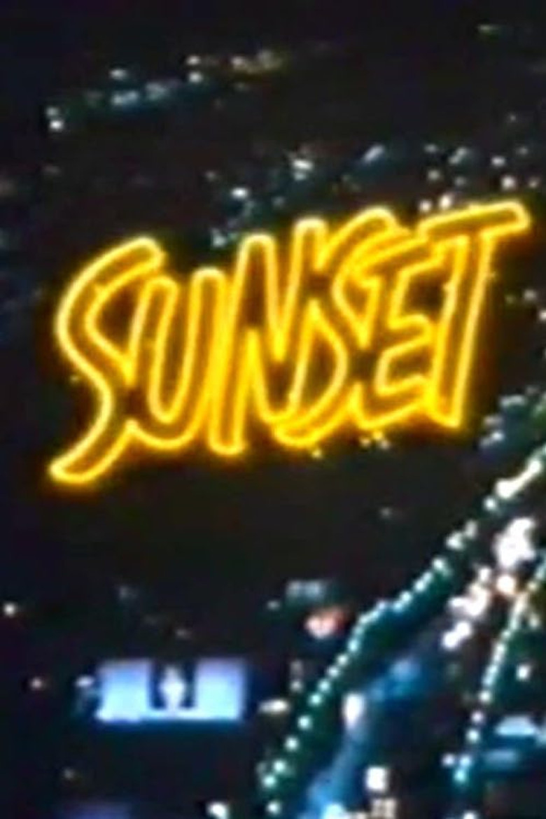 Sunset People poster background