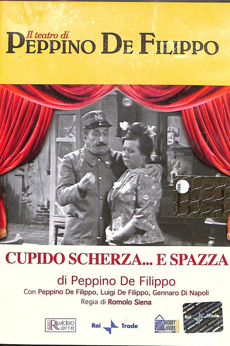Cupido scherza... e spazza poster background