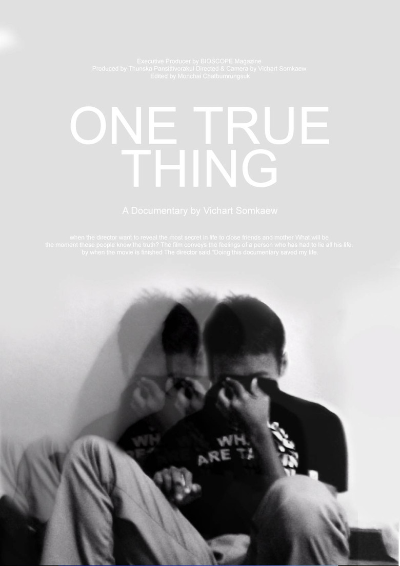 One True Thing poster background