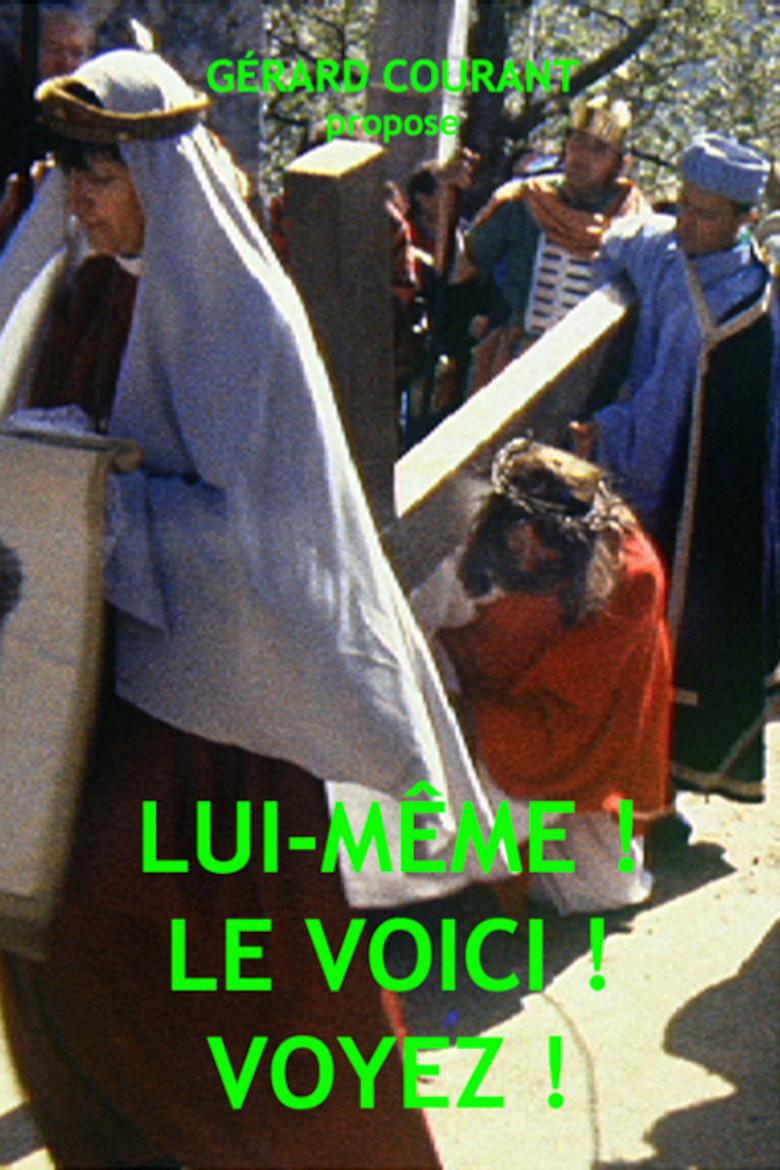 Lui-même ! Le voici! Voyez ! poster background
