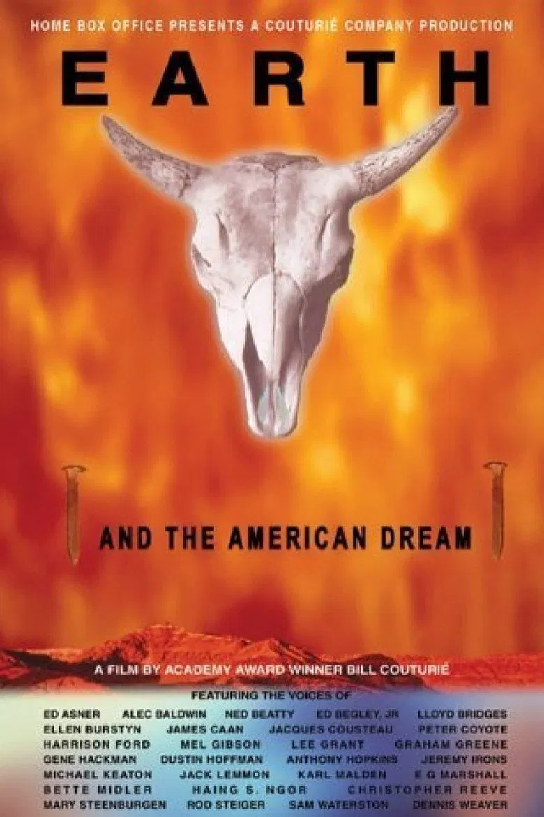 Earth and the American Dream poster background