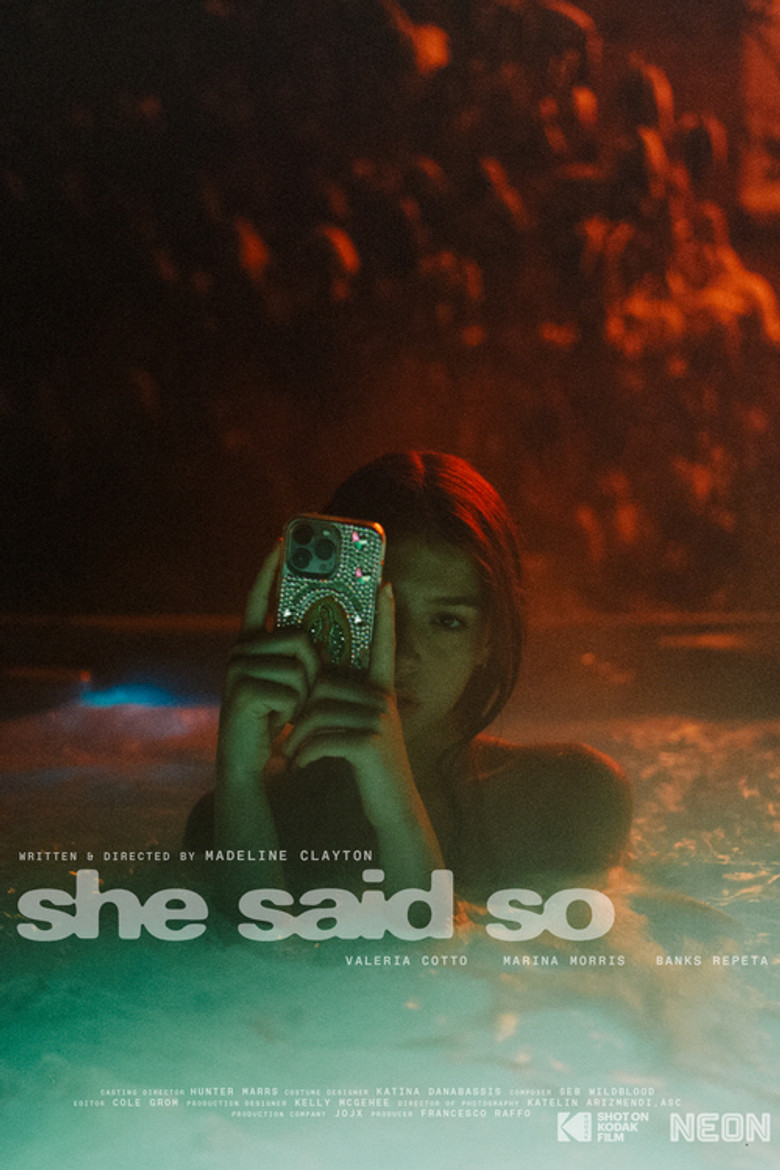 She Said So poster background