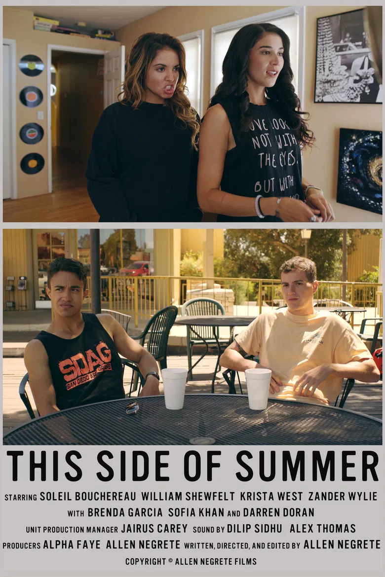This Side of Summer poster background