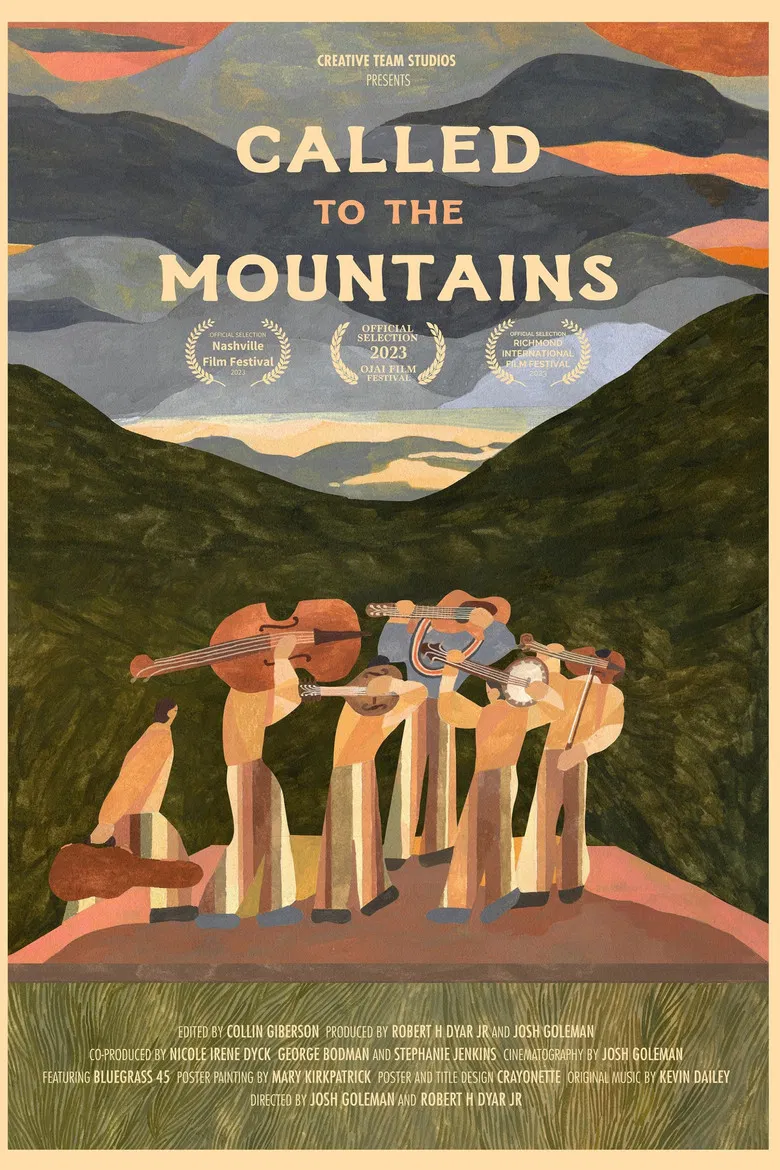 Called to the Mountains poster background