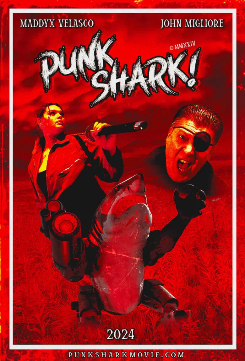 Punk Shark! poster background