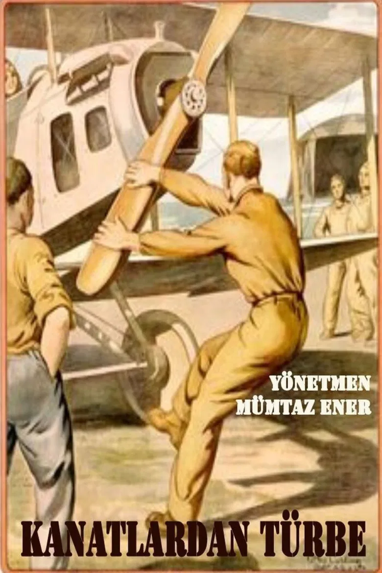 Kanatlardan Türbe poster background