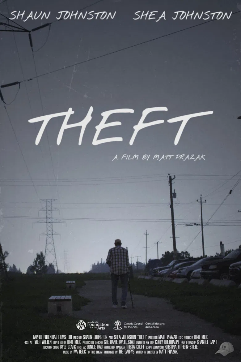 Theft poster background