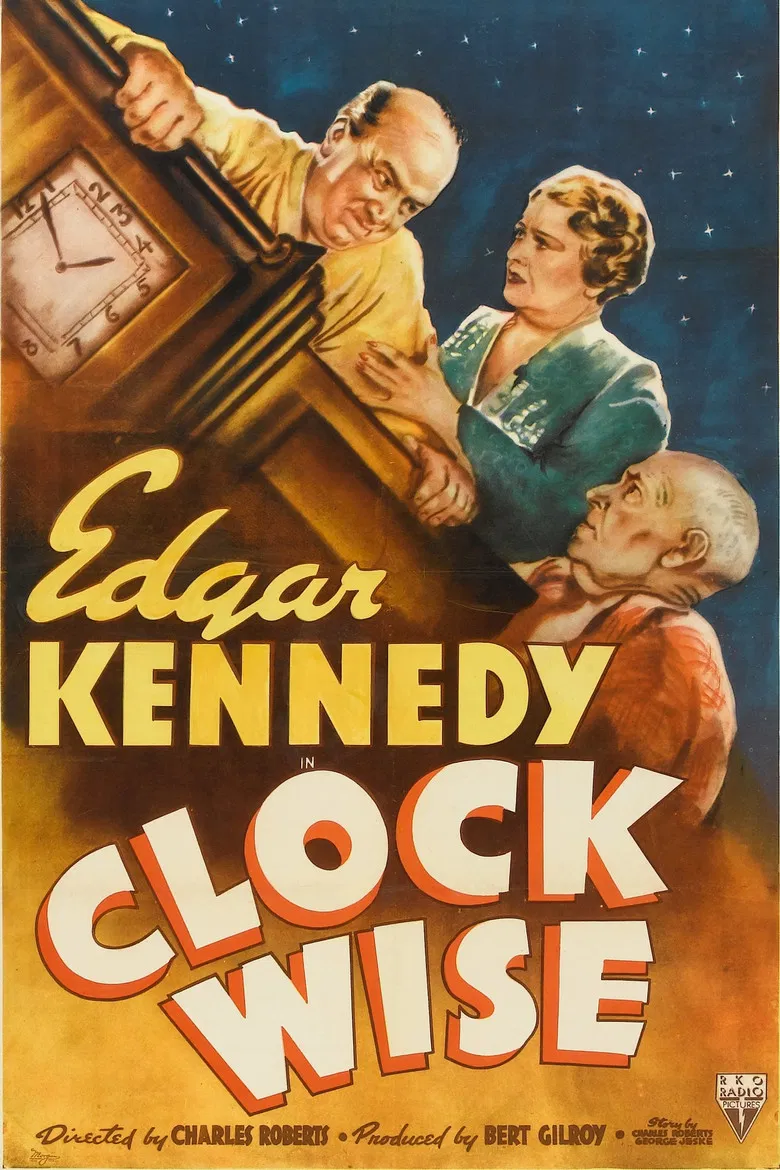 Clock Wise poster background