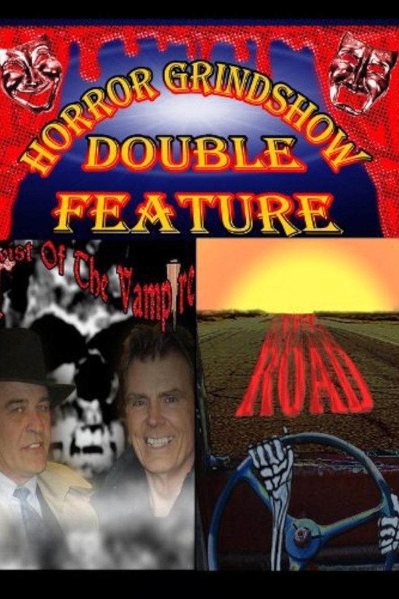 Horror Grindshow Double Feature poster background
