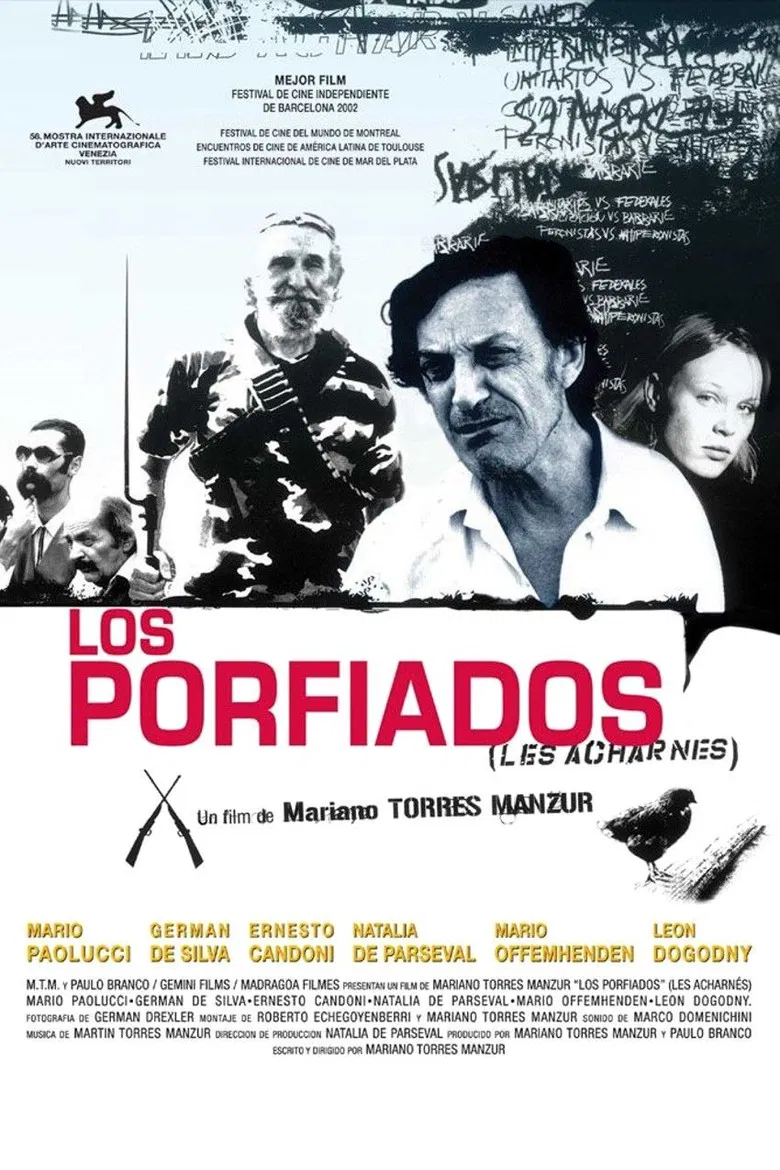 Los porfiados poster background