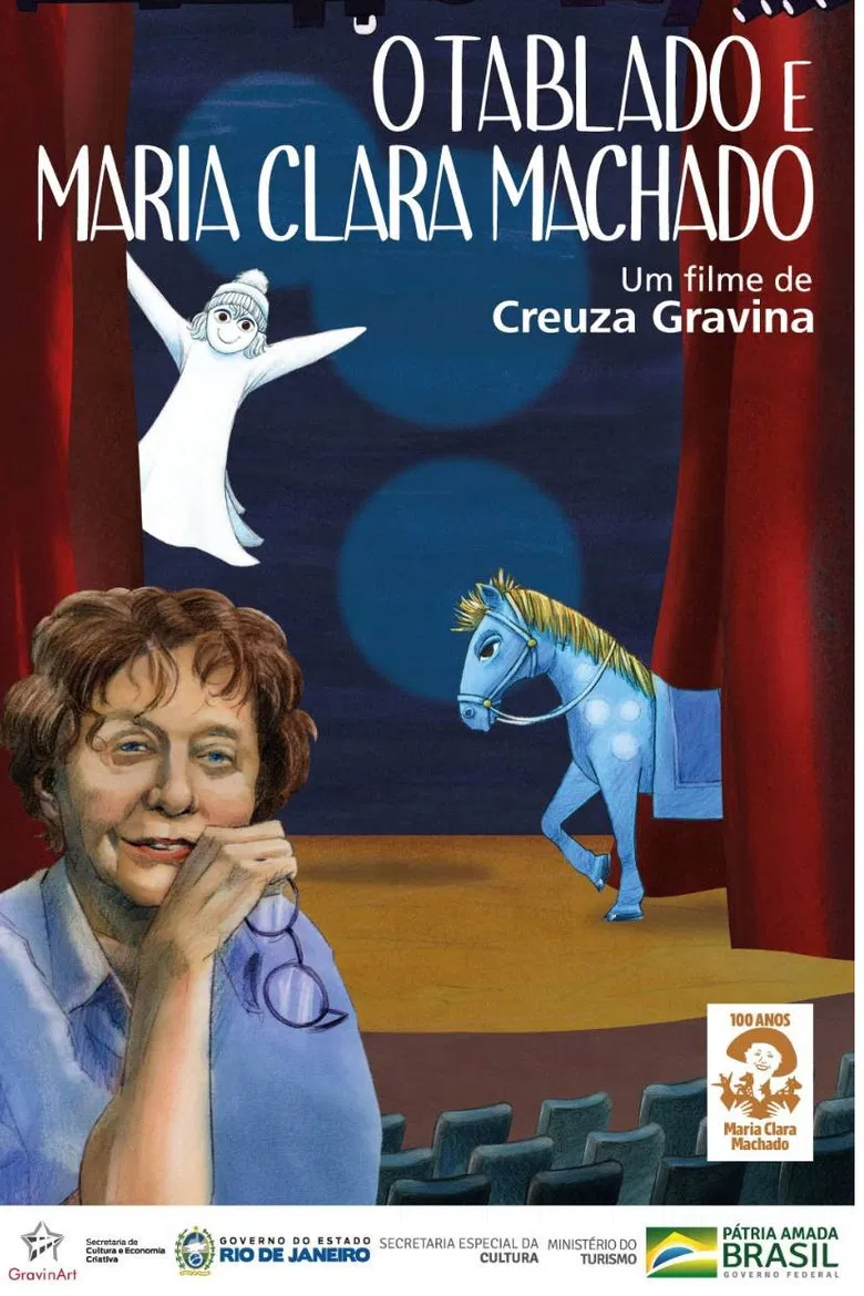 O Tablado e Maria Clara Machado poster background