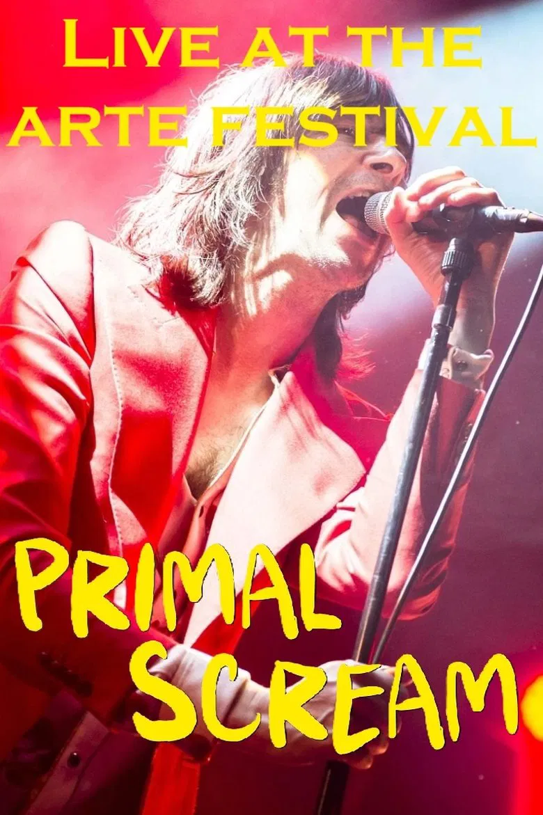 Primal Scream: Live at the ARTE Concert Festival 2018 poster background