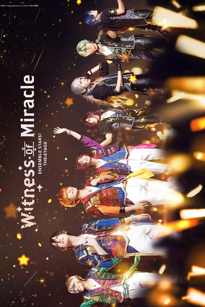 Ensemble Stars! THE STAGE -Witness of Miracle- poster background