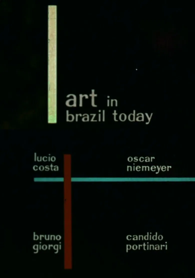 Art in Brazil Today poster background