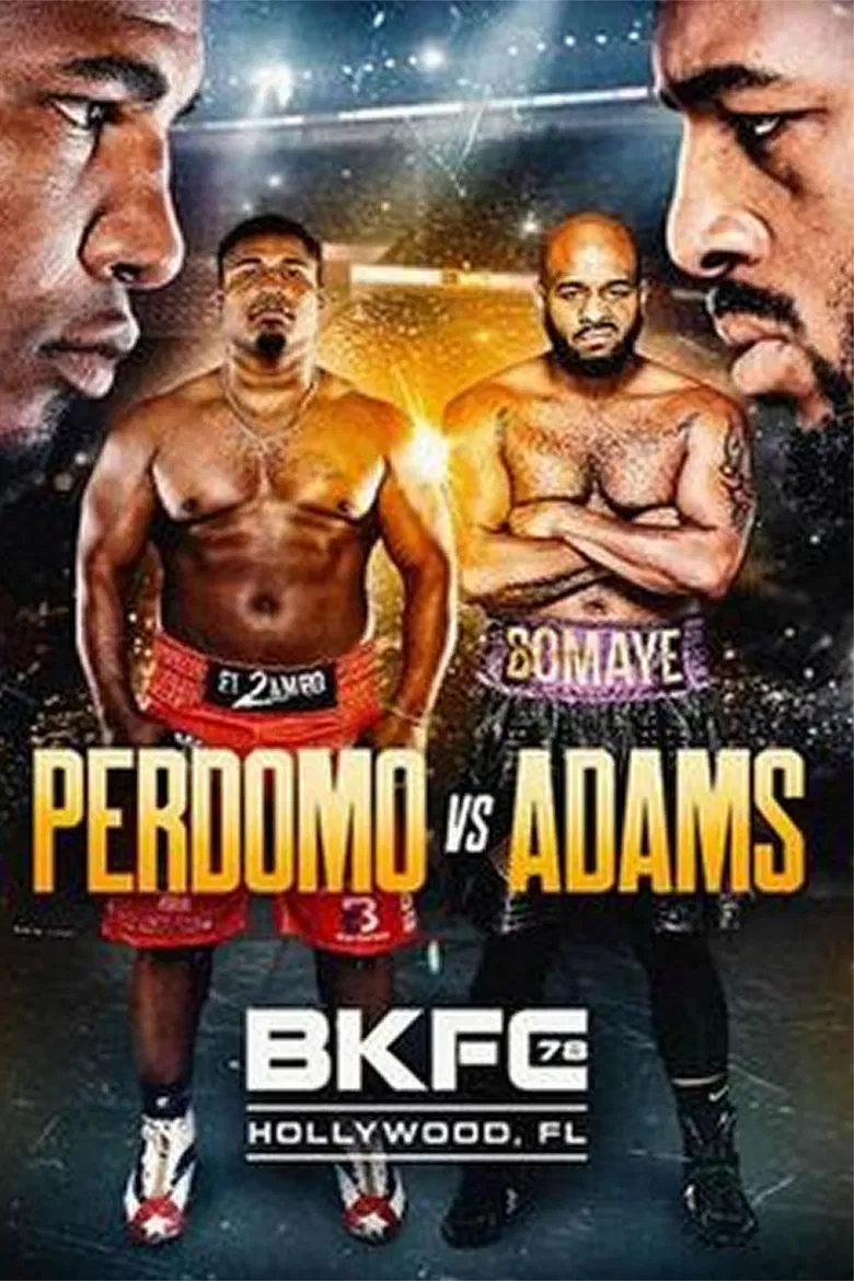 BKFC 78: Leonardo Perdomo vs Arnold Adams poster background