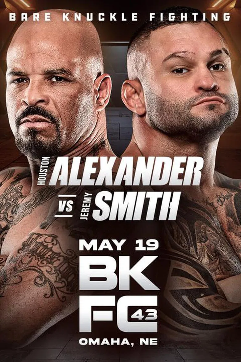 BKFC 43: Alexander vs Smith poster background