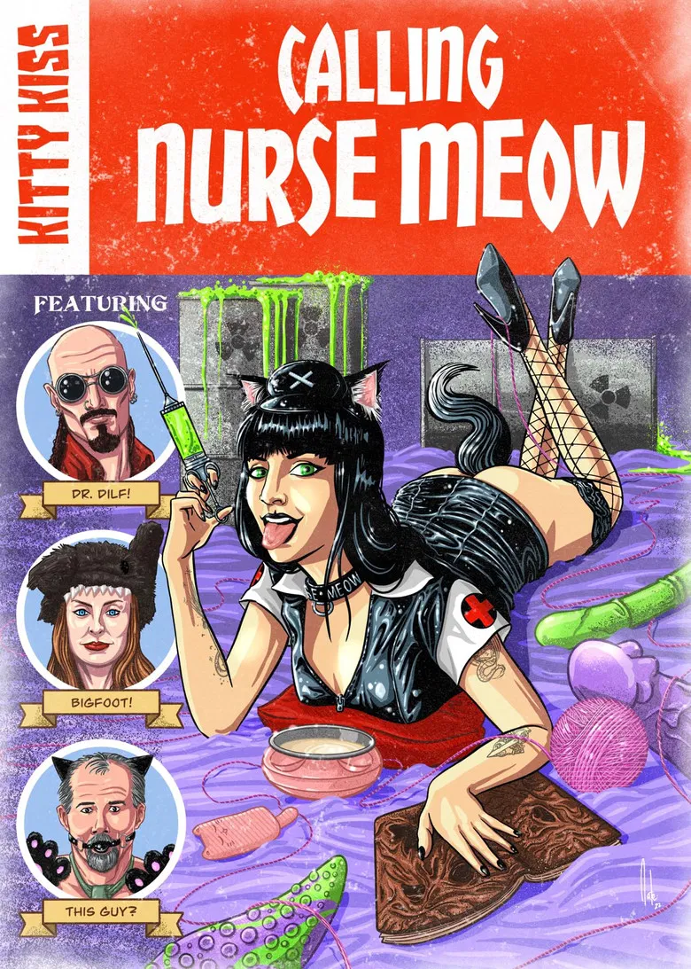 Calling Nurse Meow poster background