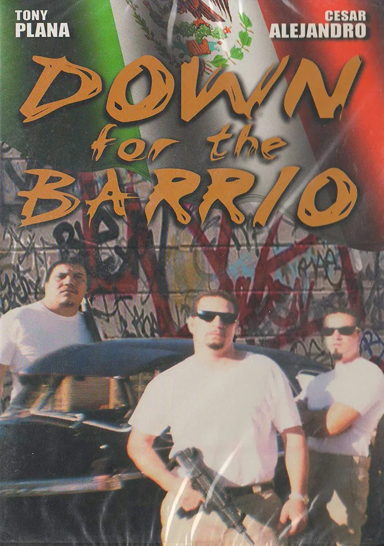 Down for the Barrio poster background