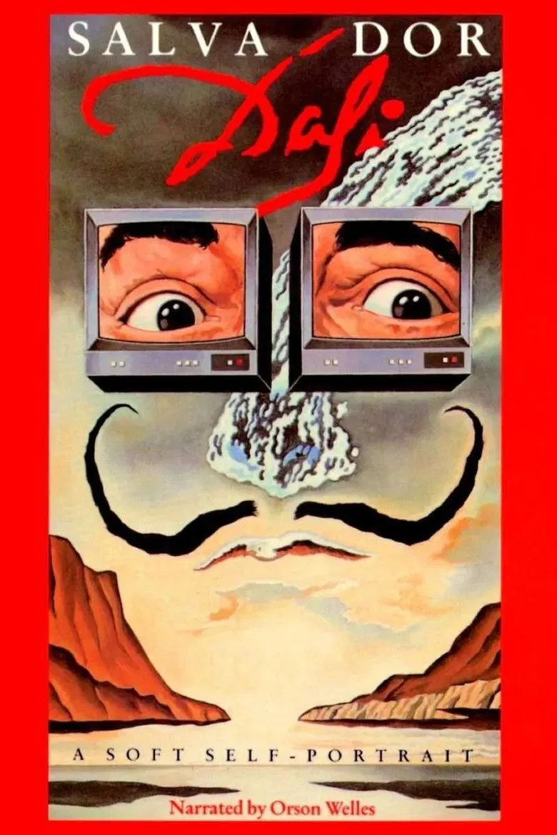 Soft Self-Portrait of Salvador Dali poster background