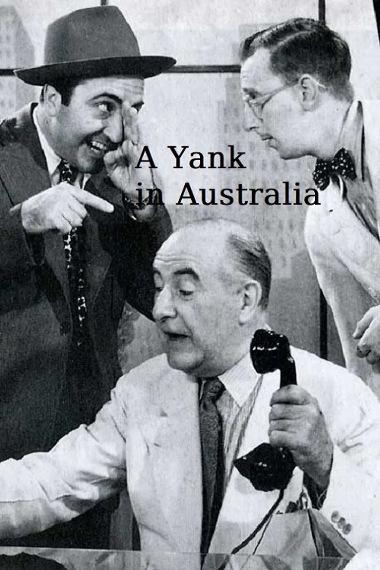A Yank in Australia poster background